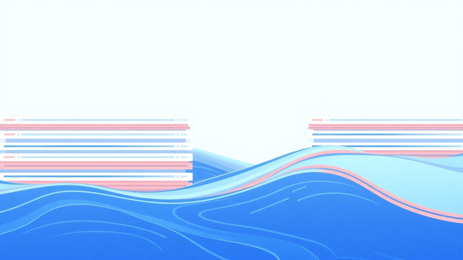 Flux mobile de cartes éditoriales défilant comme un courant continu