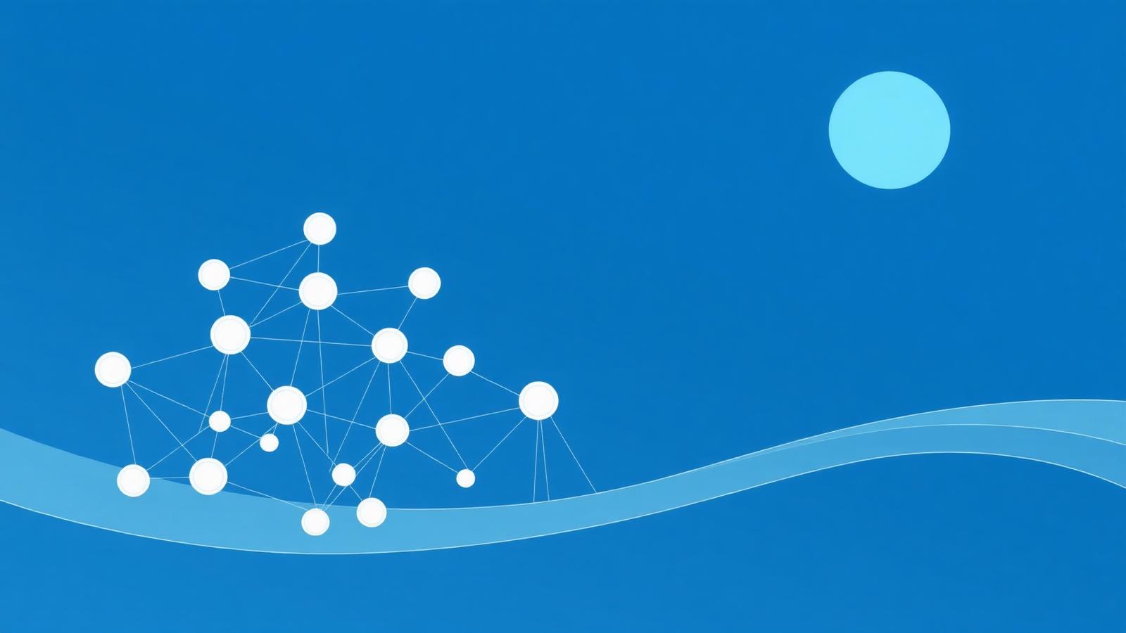 Diagramme de liens internes reliant des pages en grappes thématiques